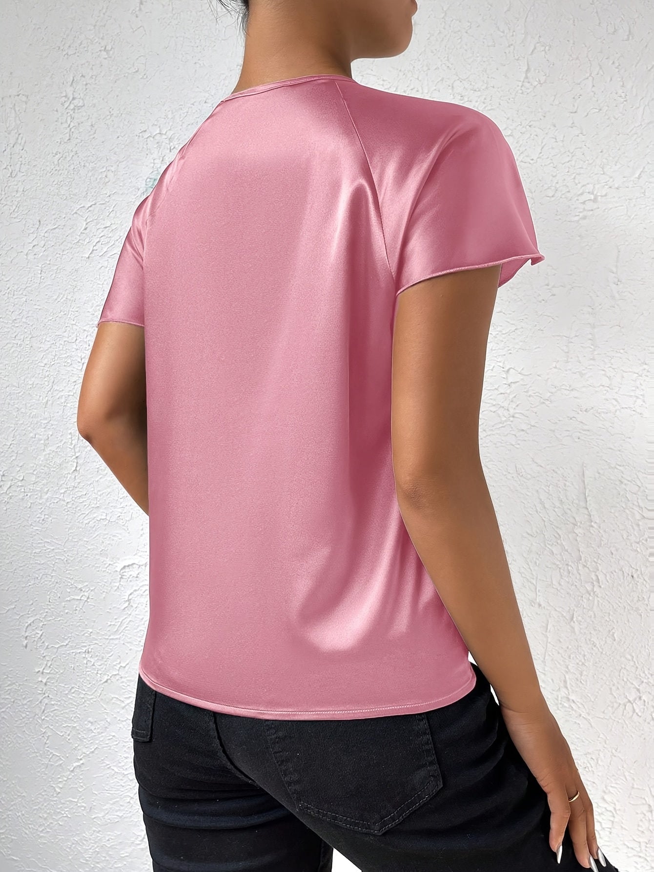 Loretta Stylish Top Featuring Distinctive Shoulder Design