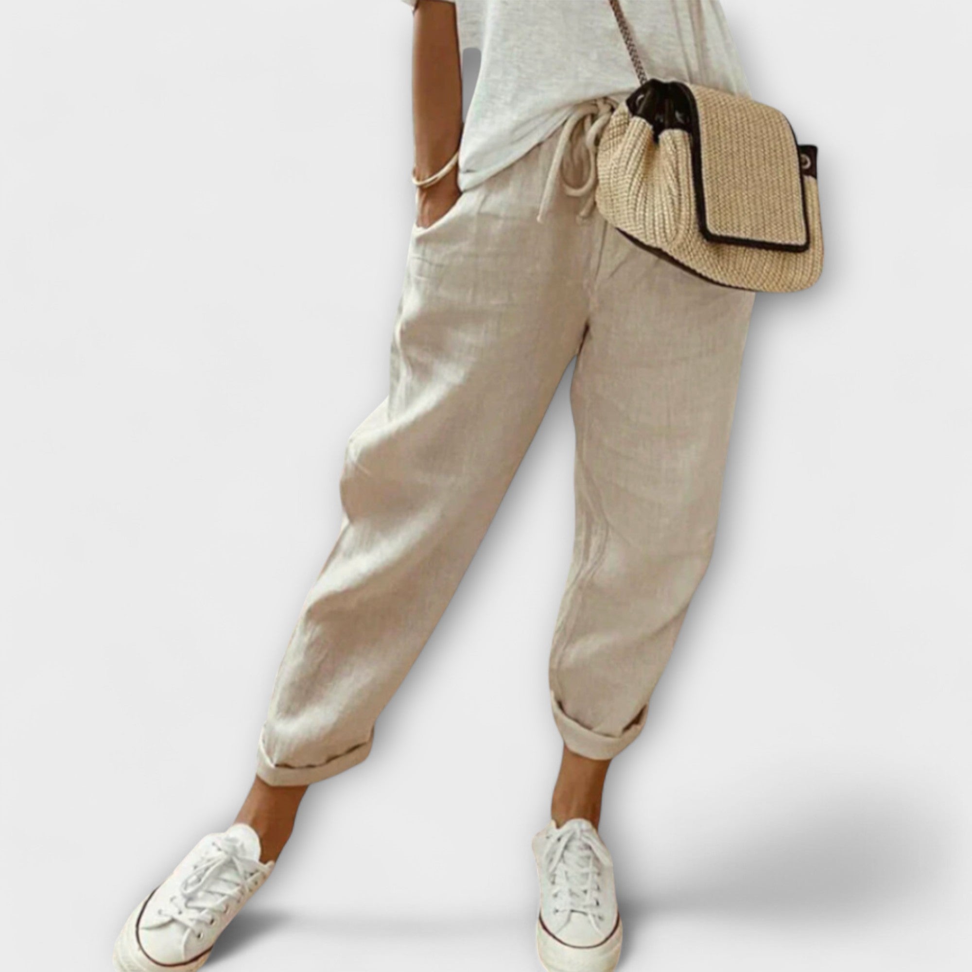 Bella - Chic and Comfortable Linen Pants
