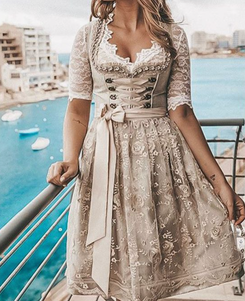 Yianna | Sophisticated Dirndl Gown