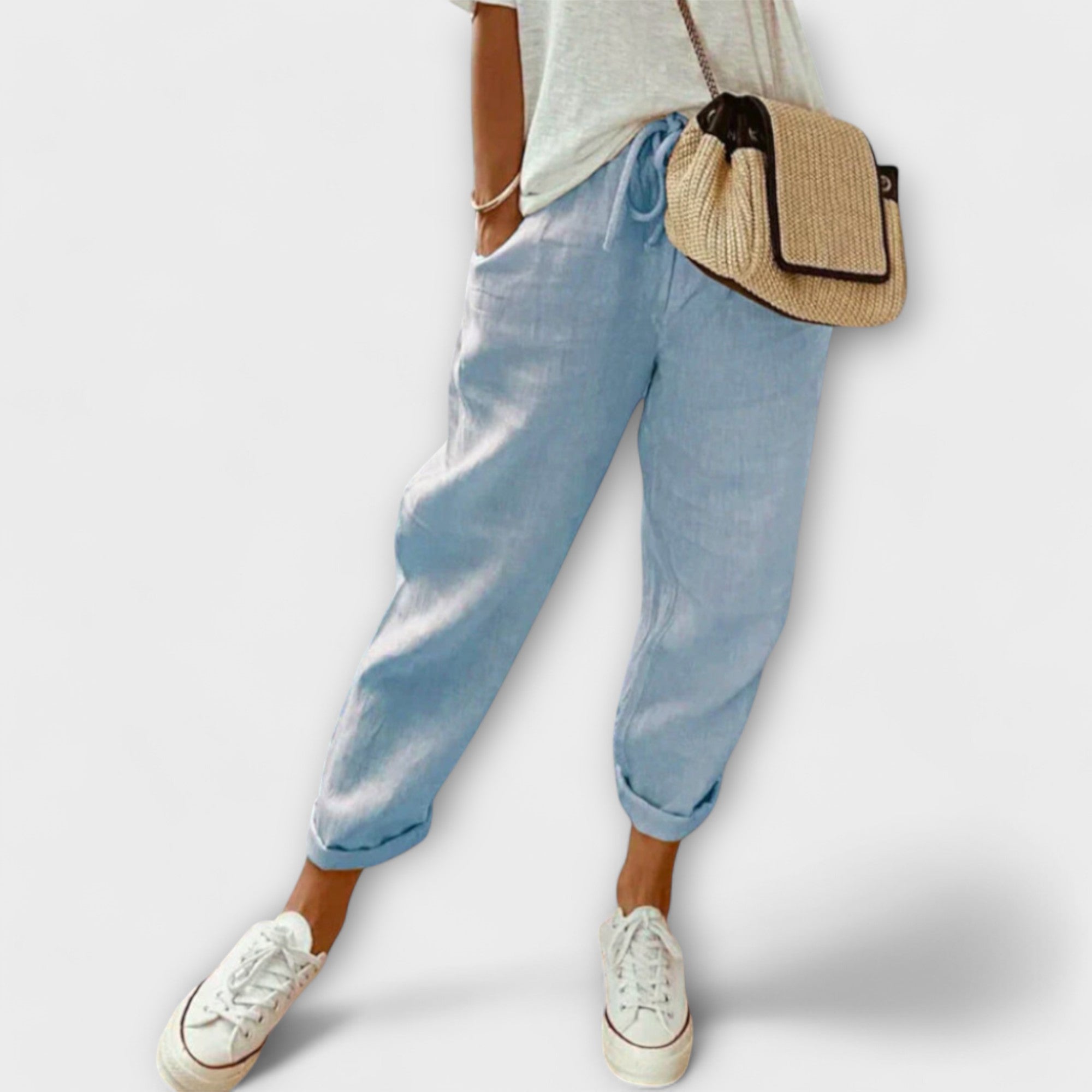Bella - Chic and Comfortable Linen Pants