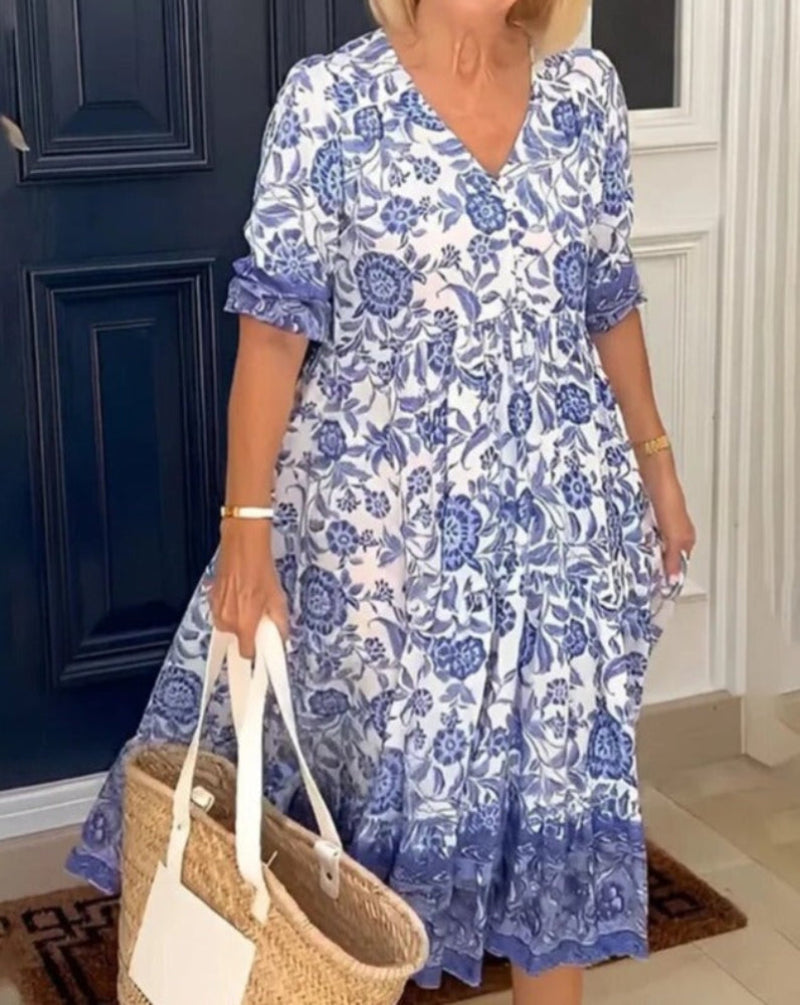 Lillian | Graceful Floral Dress with a Light and Airy Feel