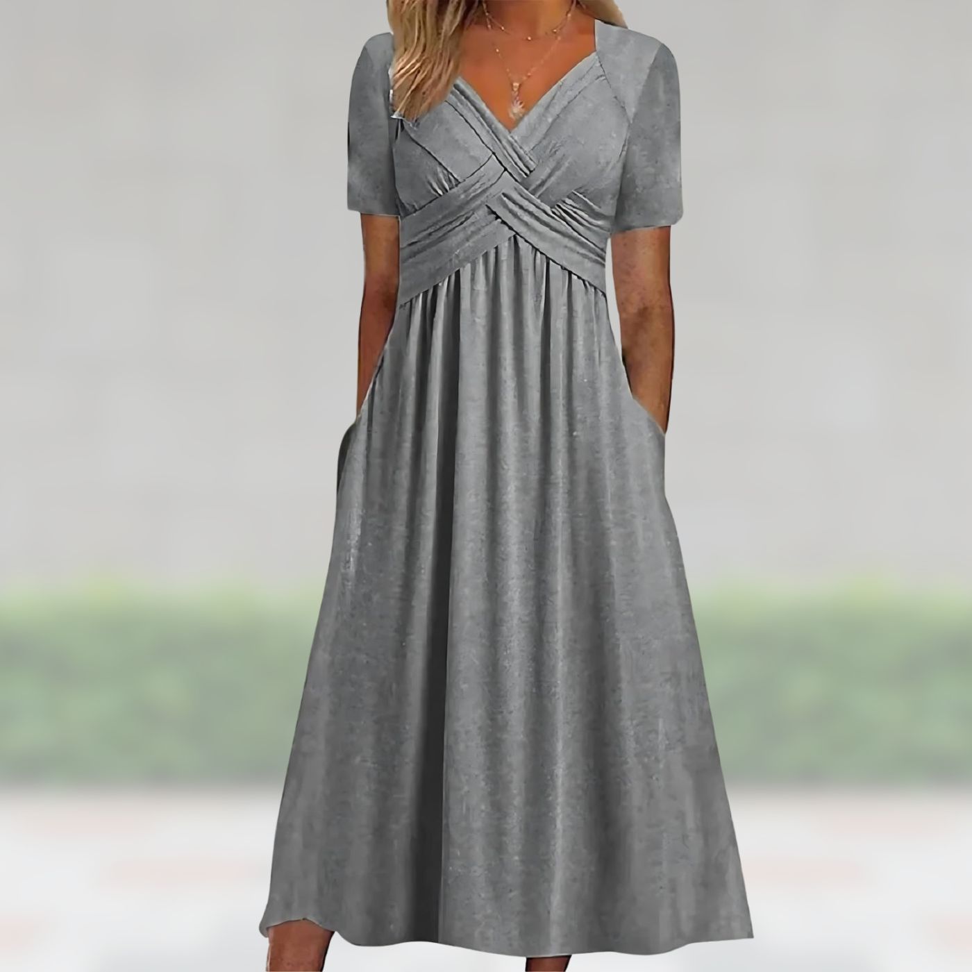 Rachel | Elegant Wrap Dress for a Flattering Fit