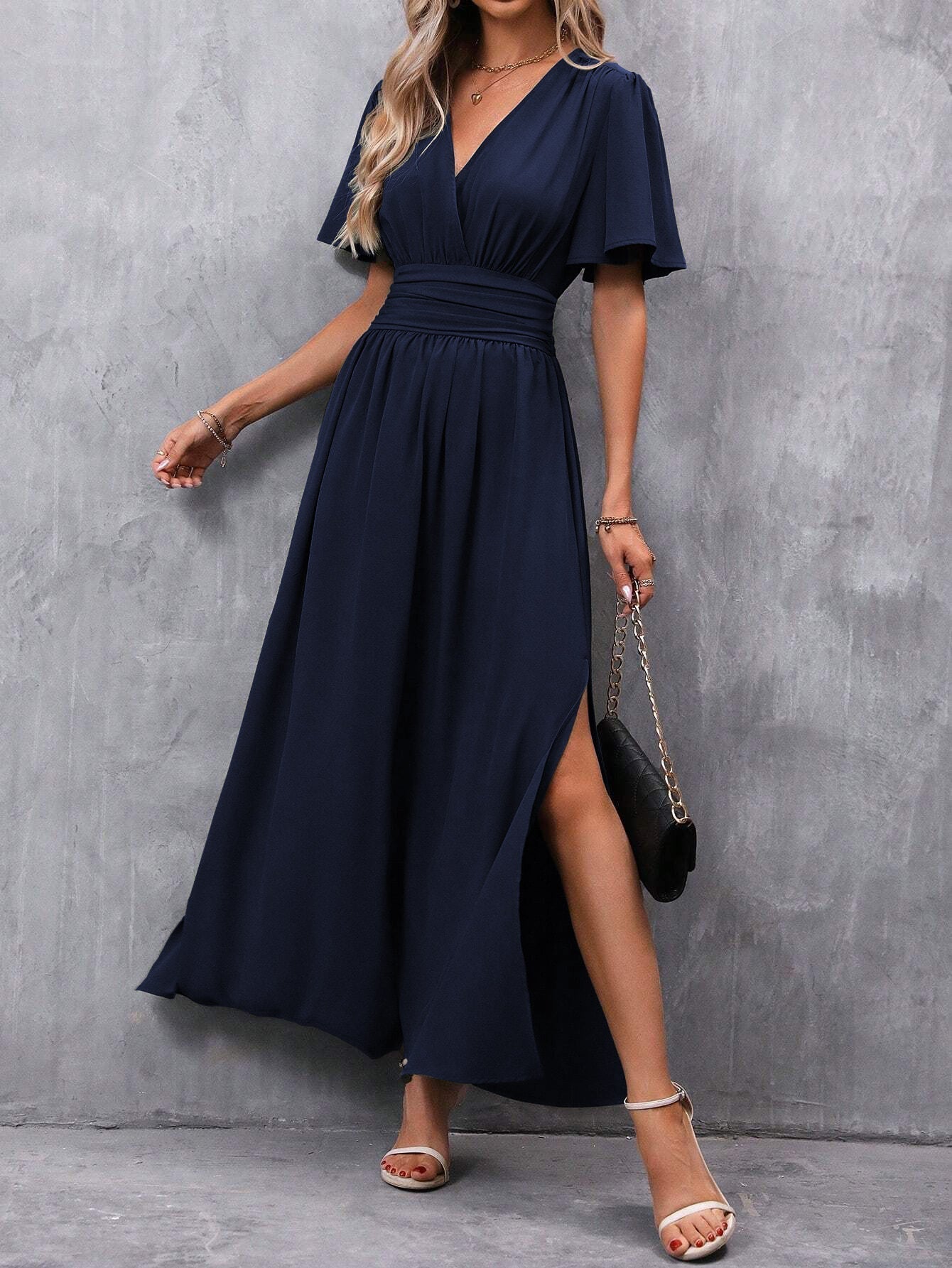 Zeinab | Chic Slit Maxi Gown