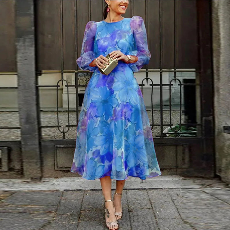Teresa | Chic Floral Elegance Dress