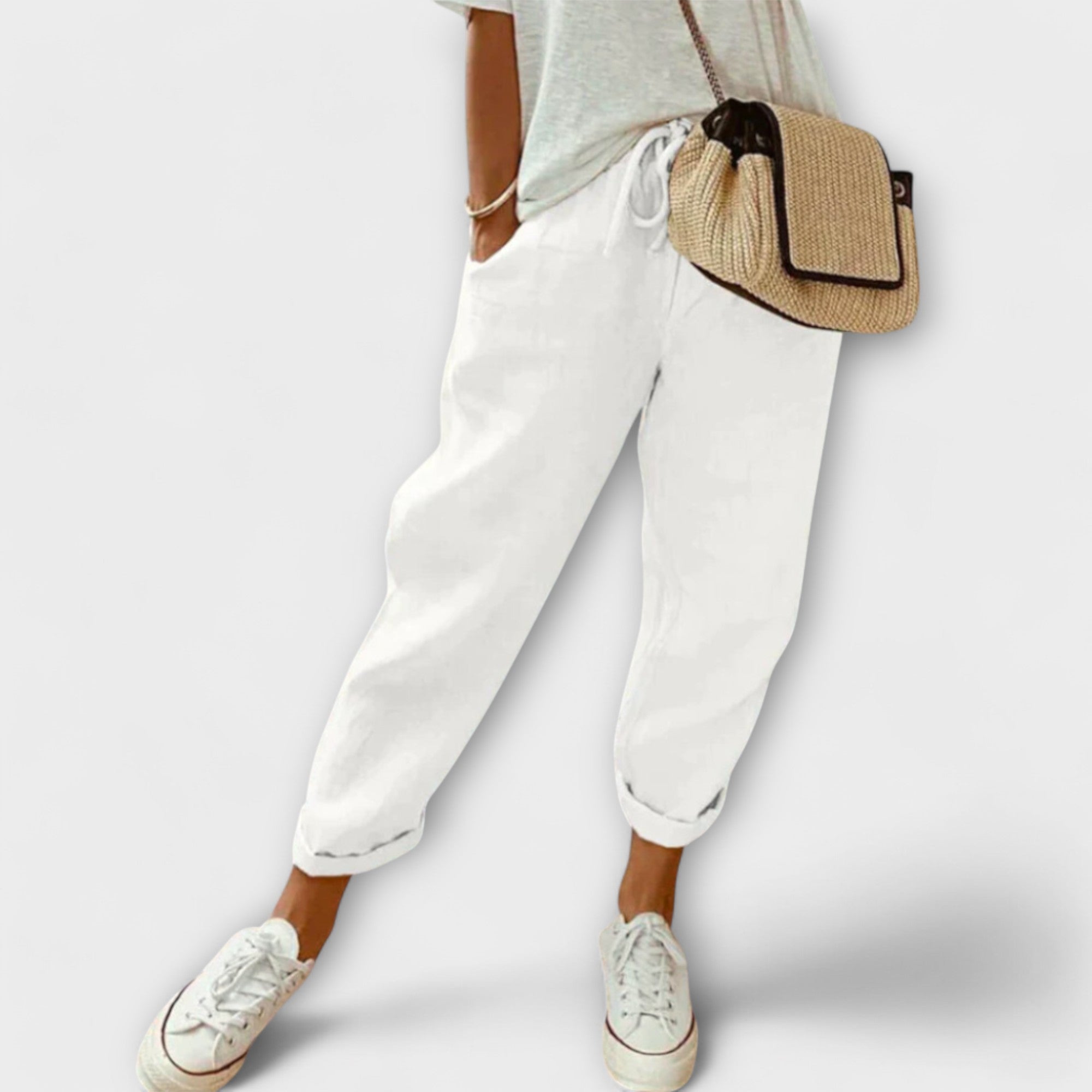 Bella - Chic and Comfortable Linen Pants