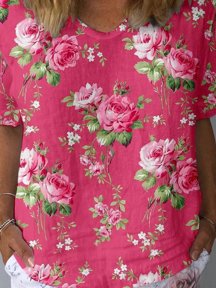 Lisa Floral Artistry Shirt