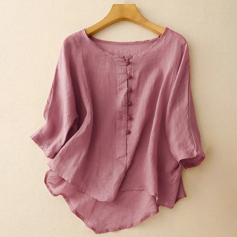 Valeria Linen Top