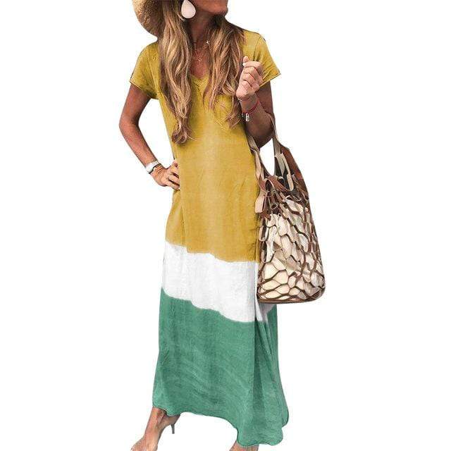 Lysiane | Bohemian Chic Maxi Dress