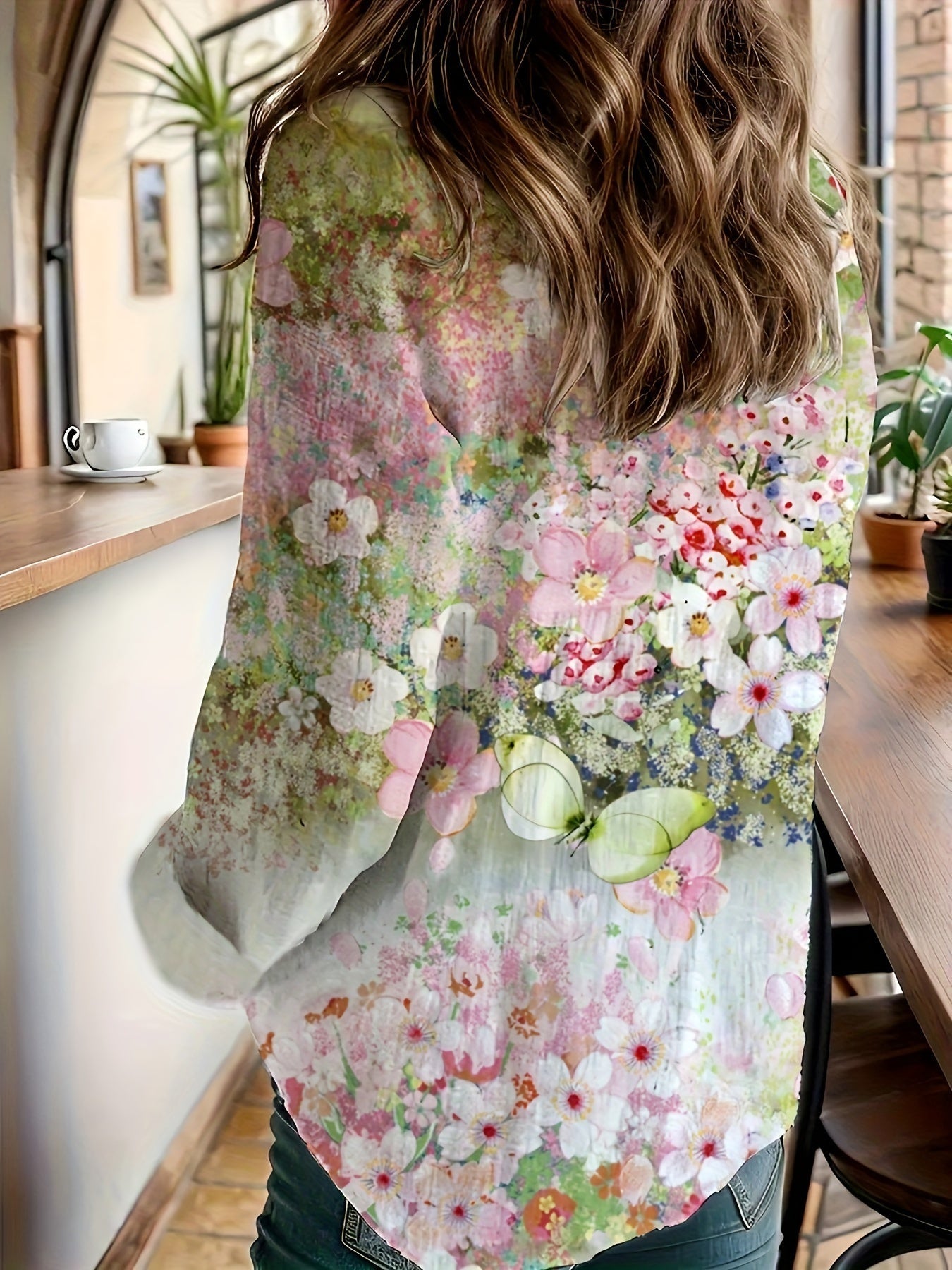 Bohemian Floral Leura Blouse