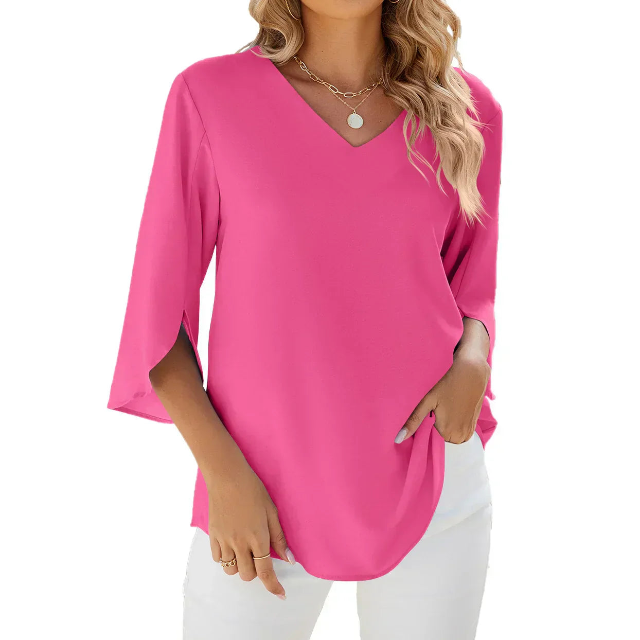 V-Neck Vicky Blouse
