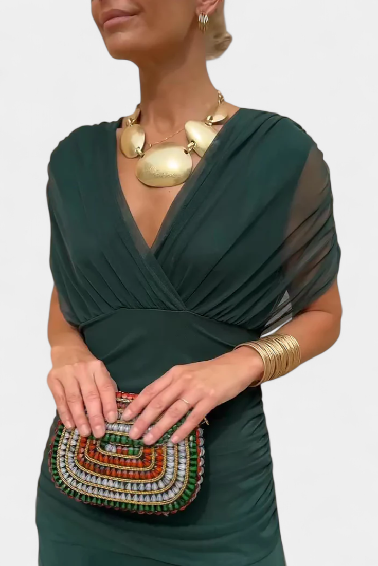 Athene | Classic Off-Shoulder Maxi Dress