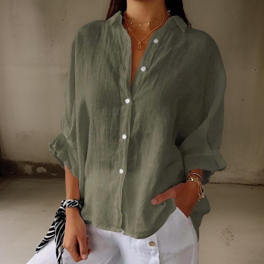 Giulianen Chic Linen Blouse